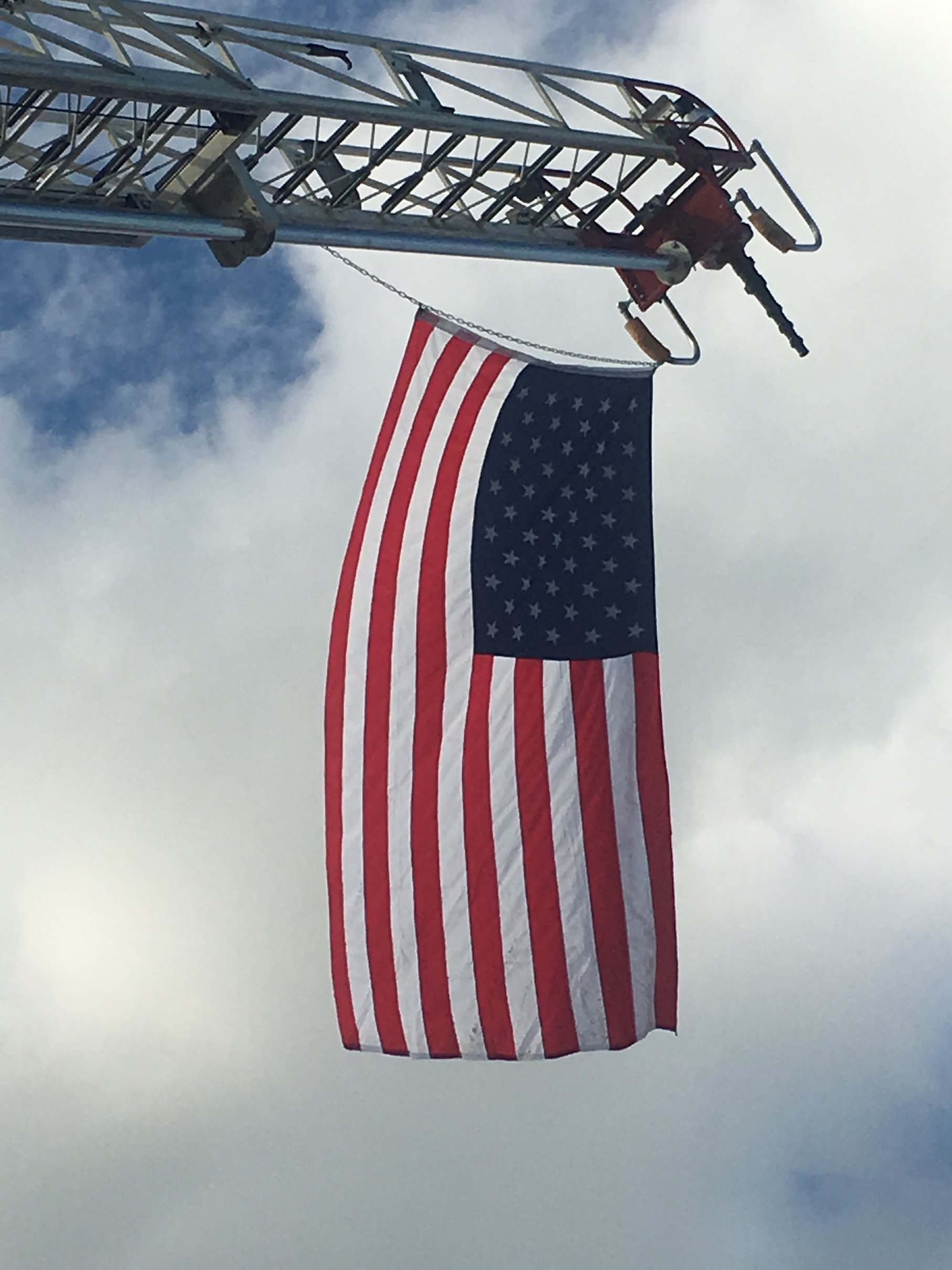 American flag for our first responders